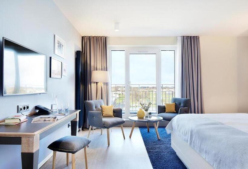 اتاق لوکس با بالکن, Küstenperle Strandhotel & Spa