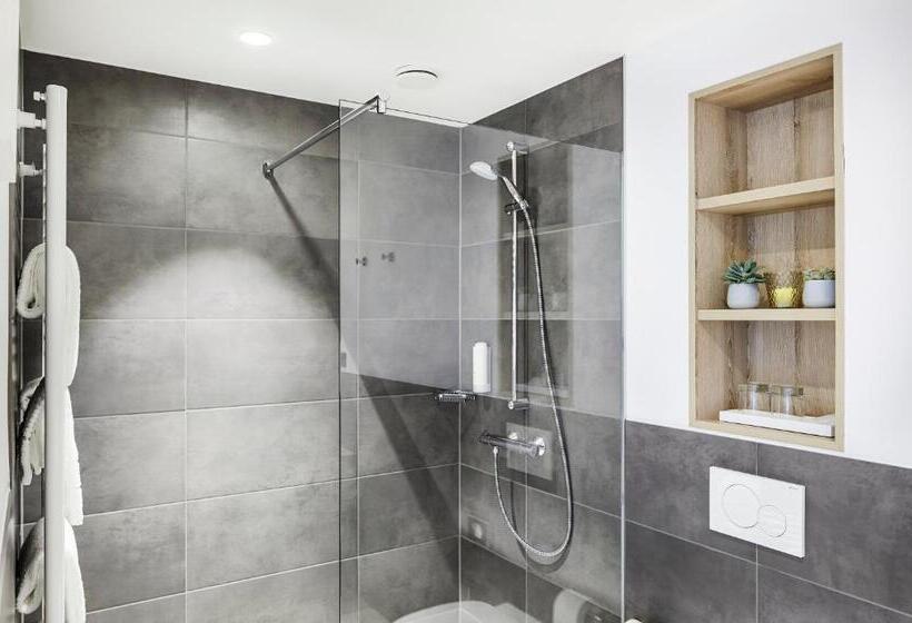 اتاق لوکس با چشمانداز دریا, Küstenperle Strandhotel & Spa