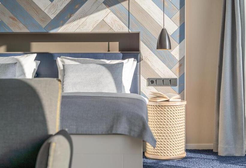 اتاق لوکس با چشمانداز دریا, Küstenperle Strandhotel & Spa