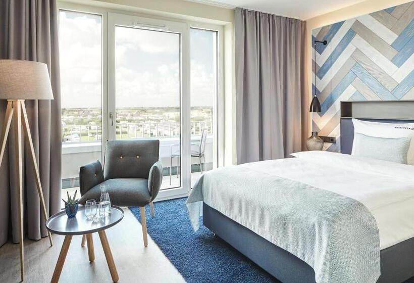 オーシャンビューのスタンダードシングルルーム, Küstenperle Strandhotel & Spa