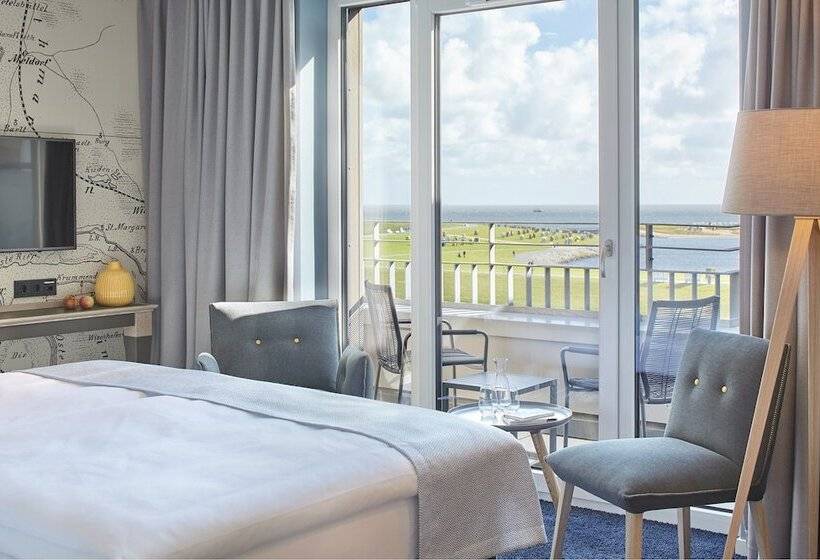 اتاق استاندارد با چشمانداز دریا, Küstenperle Strandhotel & Spa