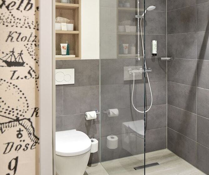 اتاق خانوادگی با چشمانداز جانبی دریا, Küstenperle Strandhotel & Spa