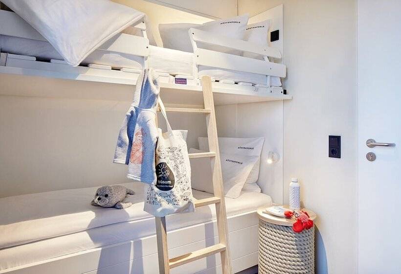 اتاق خانوادگی با چشمانداز دریا, Küstenperle Strandhotel & Spa