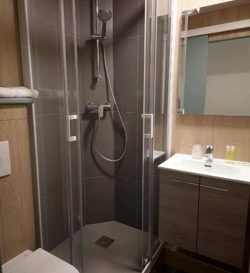 חדר סטנדרט יחיד, Brit Hotel Essentiel Arverne   Clermont Ferrand Sud