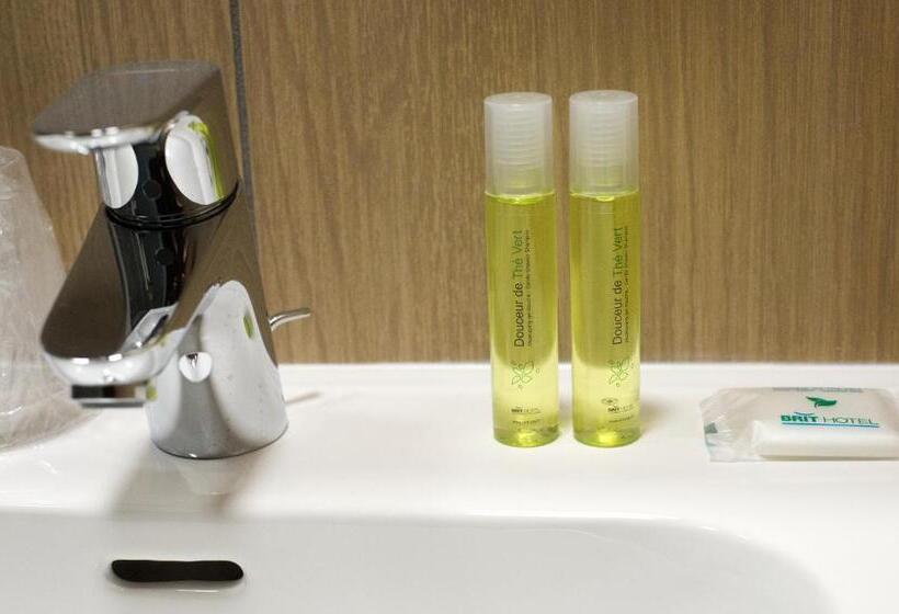 חדר סטנדרט יחיד, Brit Hotel Essentiel Arverne   Clermont Ferrand Sud