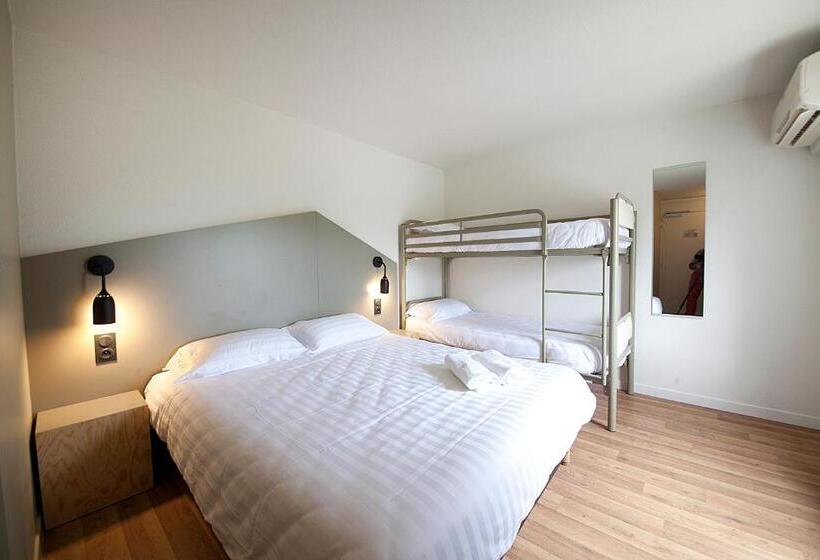 חדר משפחתי, Brit Hotel Essentiel Arverne   Clermont Ferrand Sud