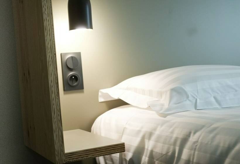 スタンダードシングルルーム, Brit Hotel Essentiel Arverne   Clermont Ferrand Sud