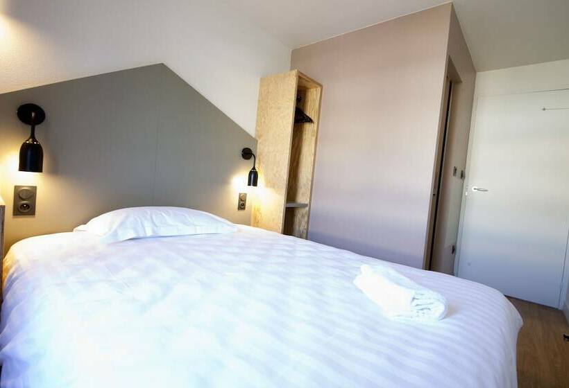 חדר סטנדרט יחיד, Brit Hotel Essentiel Arverne   Clermont Ferrand Sud