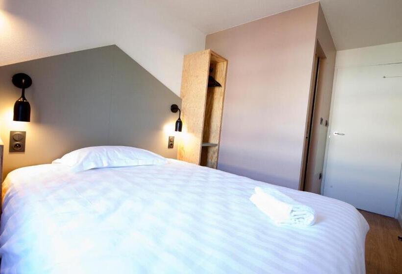 חדר סטנדרט יחיד, Brit Hotel Essentiel Arverne   Clermont Ferrand Sud