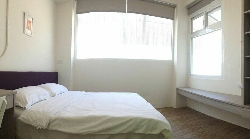 اتاق استاندارد با سرویس بهداشتی مشترک, Wow Tainan International Hostel