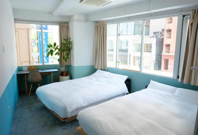 スタンダード４人部屋, Hafh Fukuoka The Life   Hostel