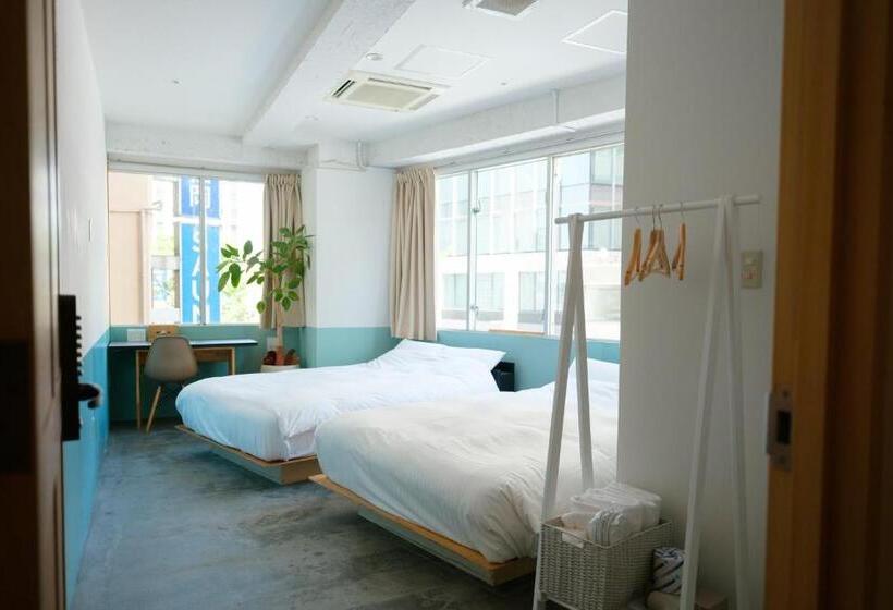Четырехместный Номер Стандарт, Hafh Fukuoka The Life   Hostel