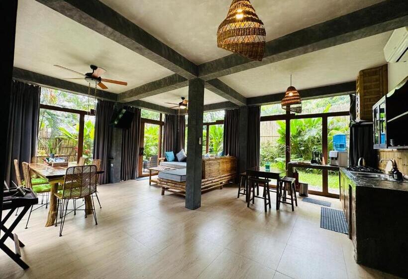 1침실 빌라 정원 전망, Buko Beach Resort