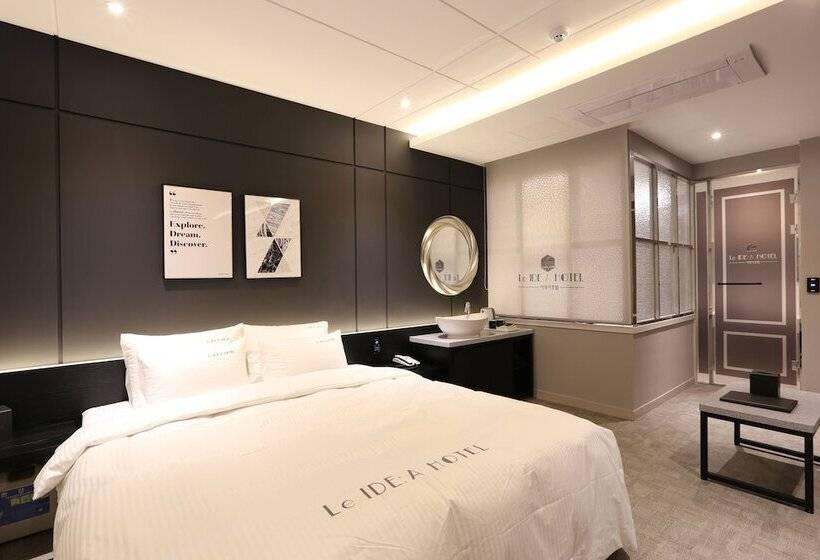 اتاق لوکس با چشم‌انداز دریا, Le Idea Hotel Busan Station