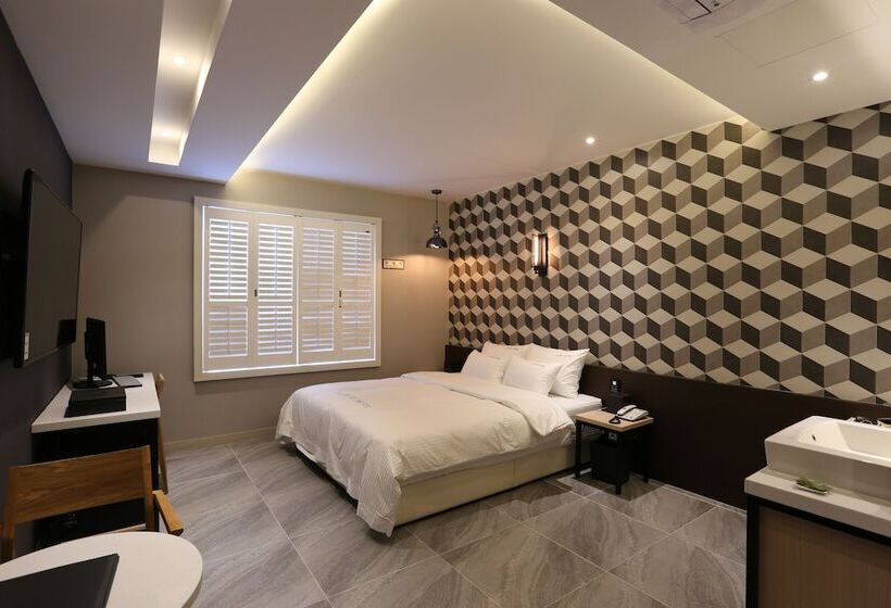 اتاق لوکس با چشم‌انداز دریا, Le Idea Hotel Busan Station