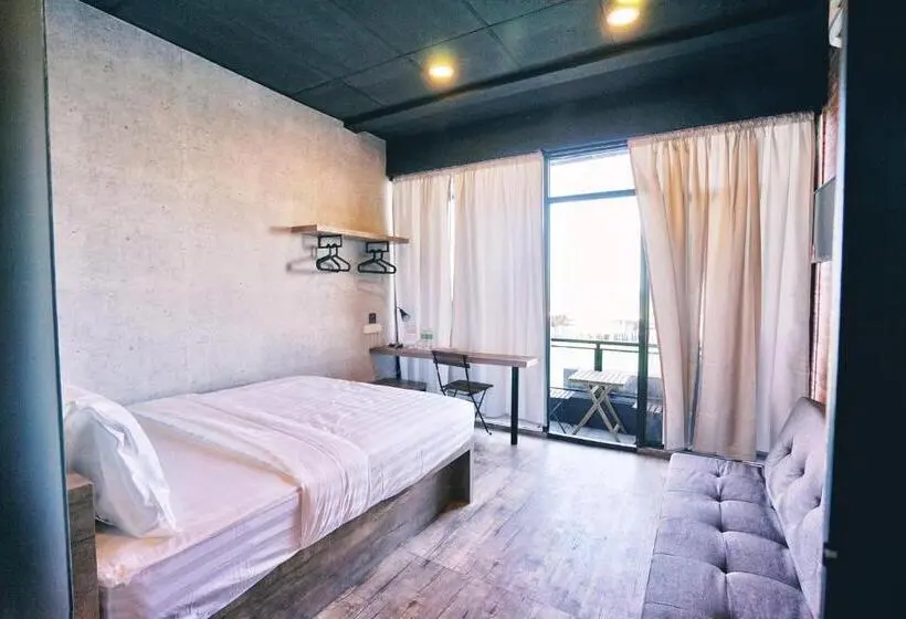 Standard-huone Merinäkymä, Cube Bed Station   Hostel