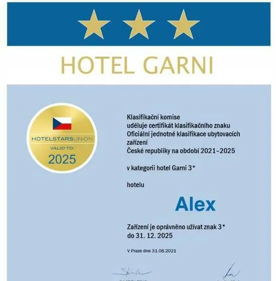 Standard-huone, Alex
