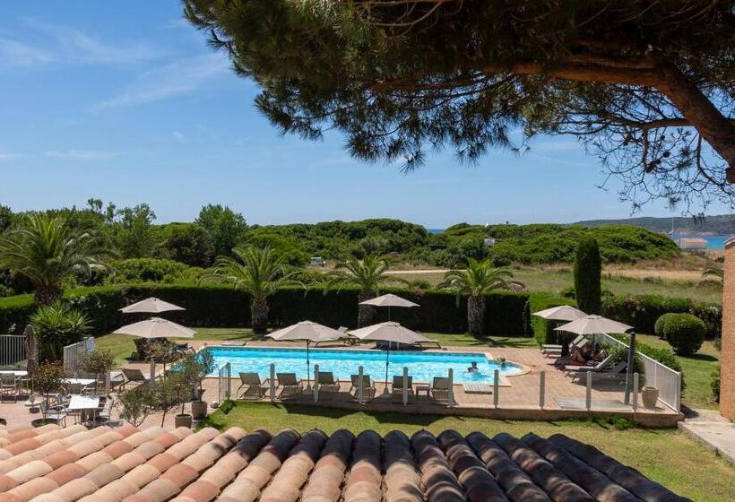 Одноместный Номер Вид на Бассейн, Hôtel Les Lentisques