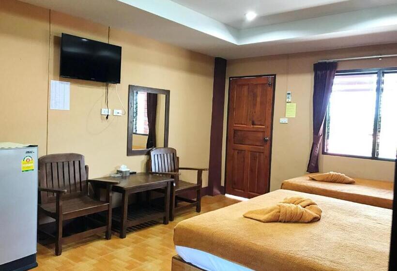 חדר קלאסי לשלושה, Khwanruen Fishing Resort