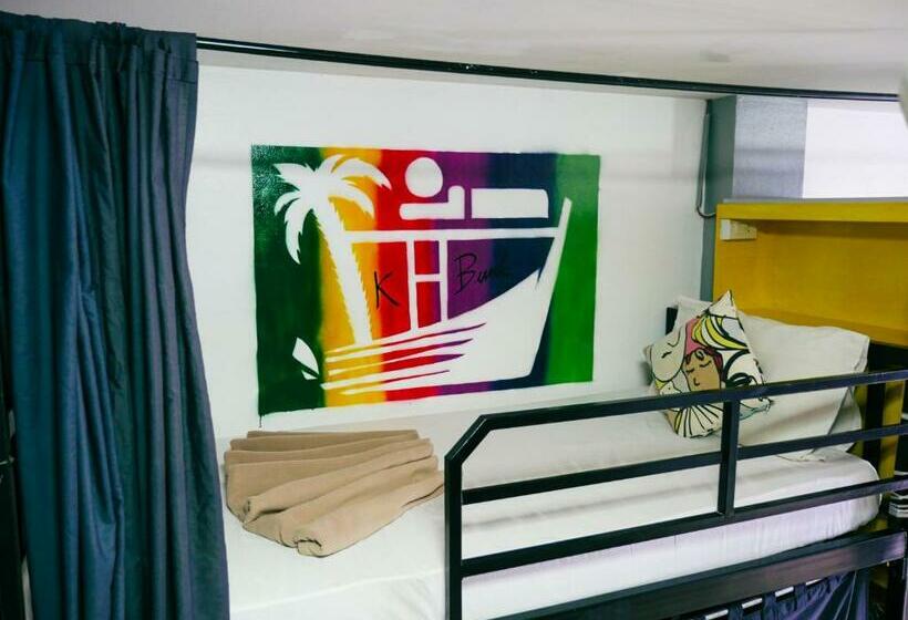 سرير فى غرفة مشتركه, K Bunk Hostel