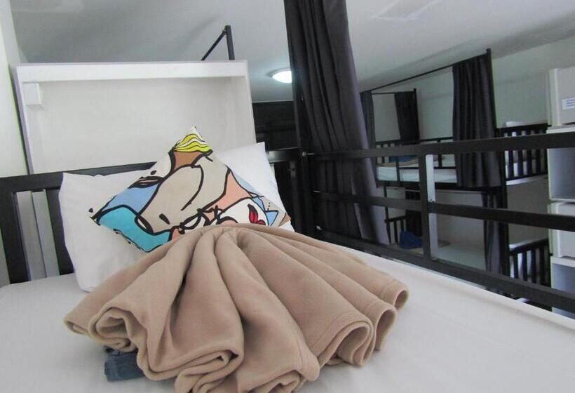 سرير فى غرفة مشتركه, K Bunk Hostel