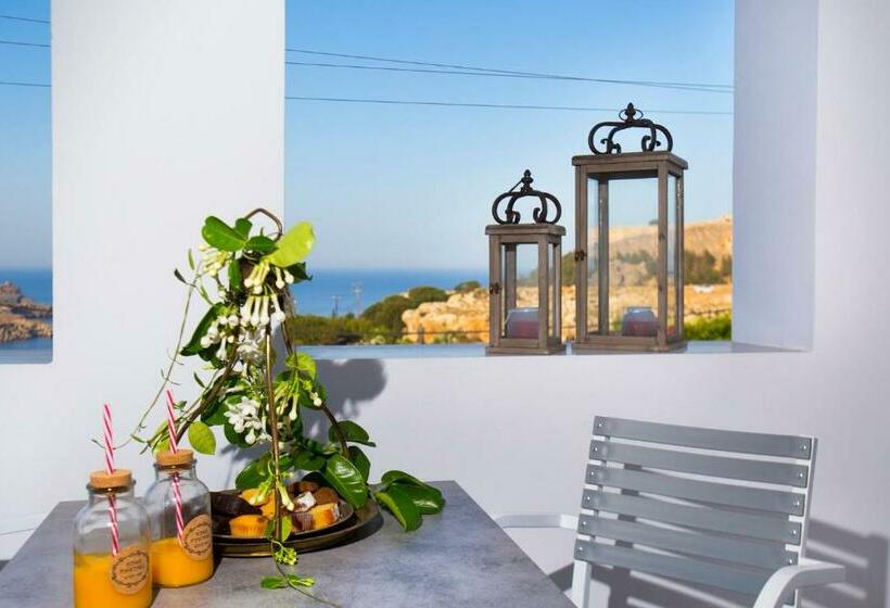 标准间带阳台, Lindos Portes Suites   Adults Only