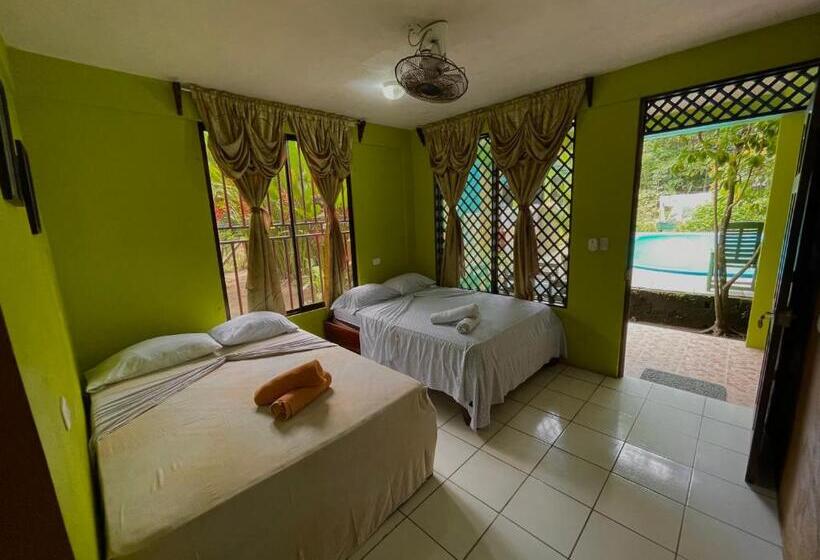 חדר סטנדרט לארבעה, Los Amigos Jungle Hotel Tortuguero