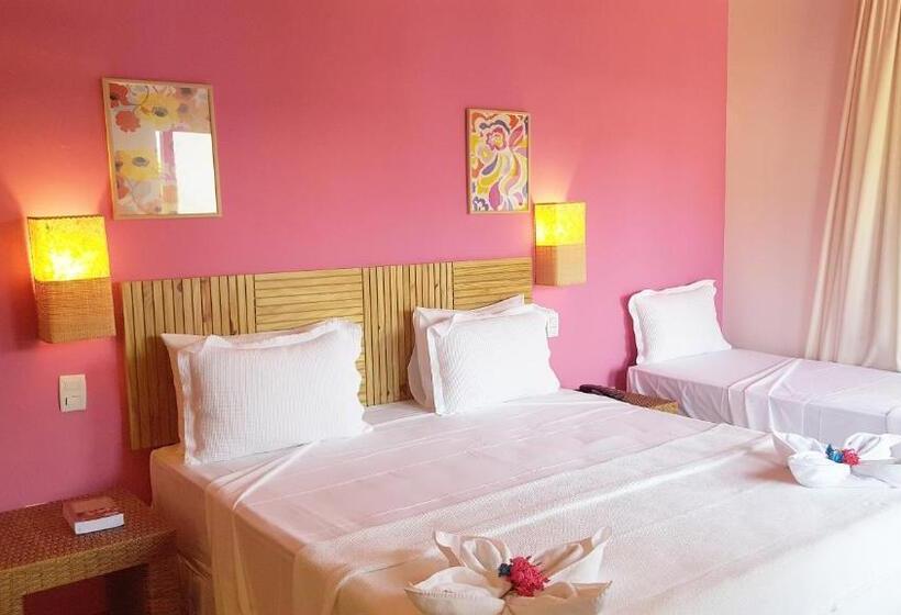 스탠다드 트리플 룸, Pousada Paraíso Do Forte