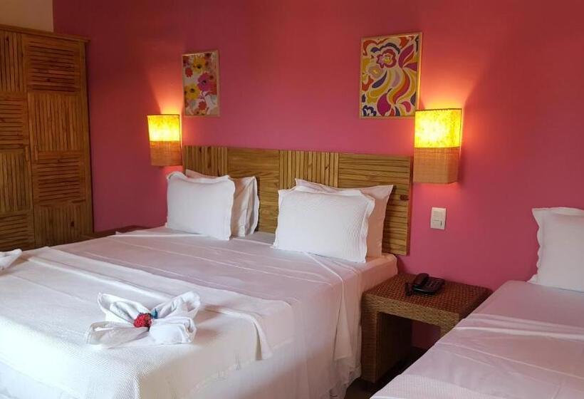 스탠다드 트리플 룸, Pousada Paraíso Do Forte