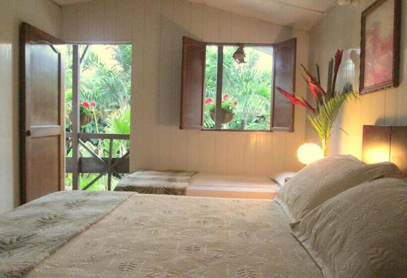 חדר סטנדרט לארבעה, Cabañas Las Bifloras