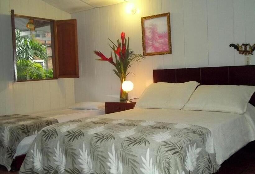 חדר סטנדרט לארבעה, Cabañas Las Bifloras