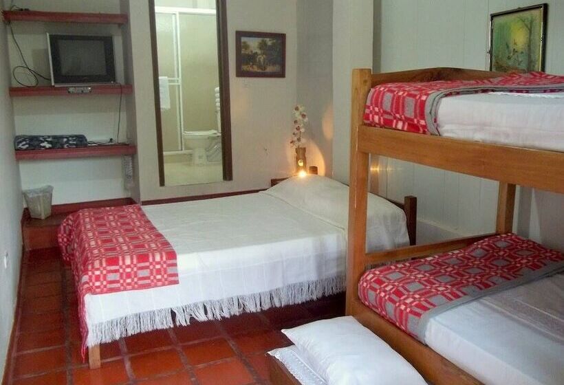 חדר סטנדרט לארבעה, Cabañas Las Bifloras