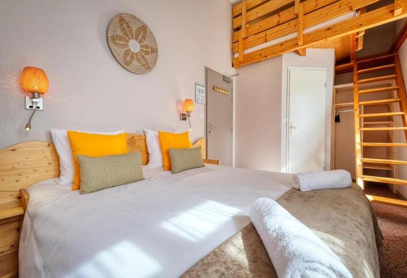 اتاق استاندارد چهار تخته, Hôtel Les Essarts, Ussim Vacances