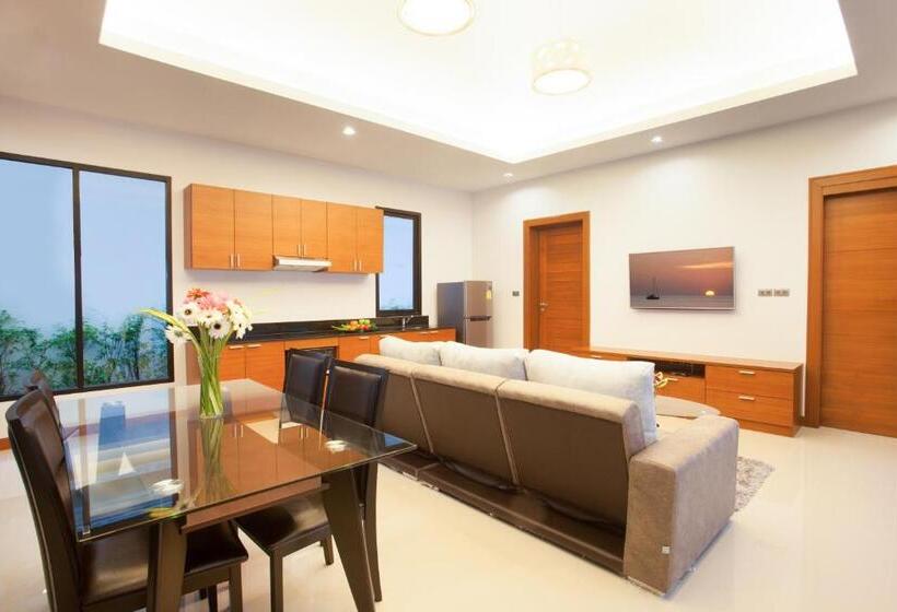 침실 2개 빌라, Katerina Pool Villa Resort Phuket