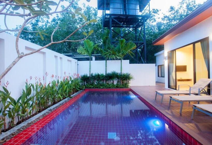 침실 3개 빌라, Katerina Pool Villa Resort Phuket