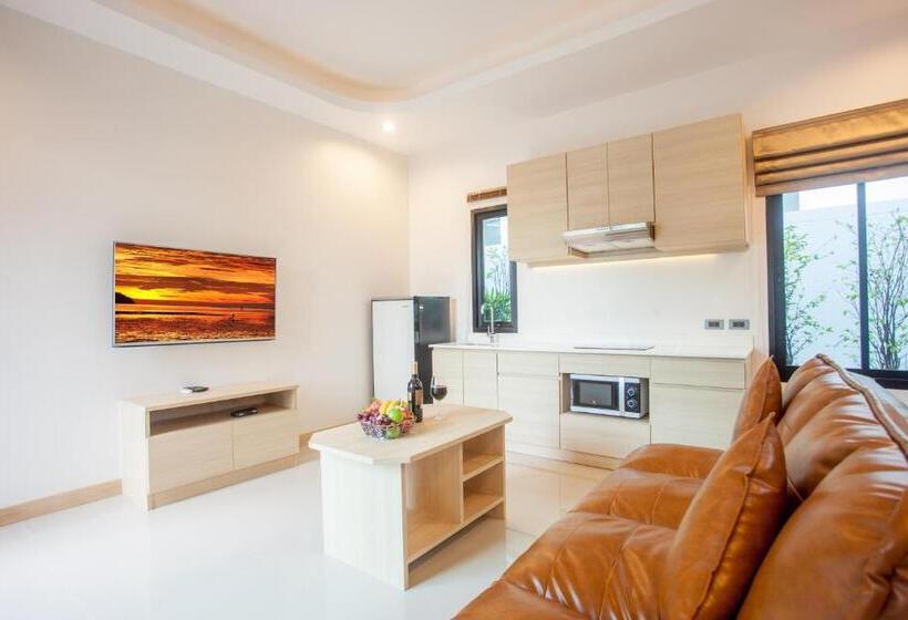 침실 3개 빌라, Katerina Pool Villa Resort Phuket