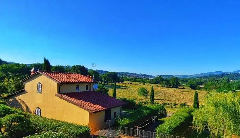 Villa 1 Makuuhuone Puutarhanäkymä, Torrebianca Tuscany