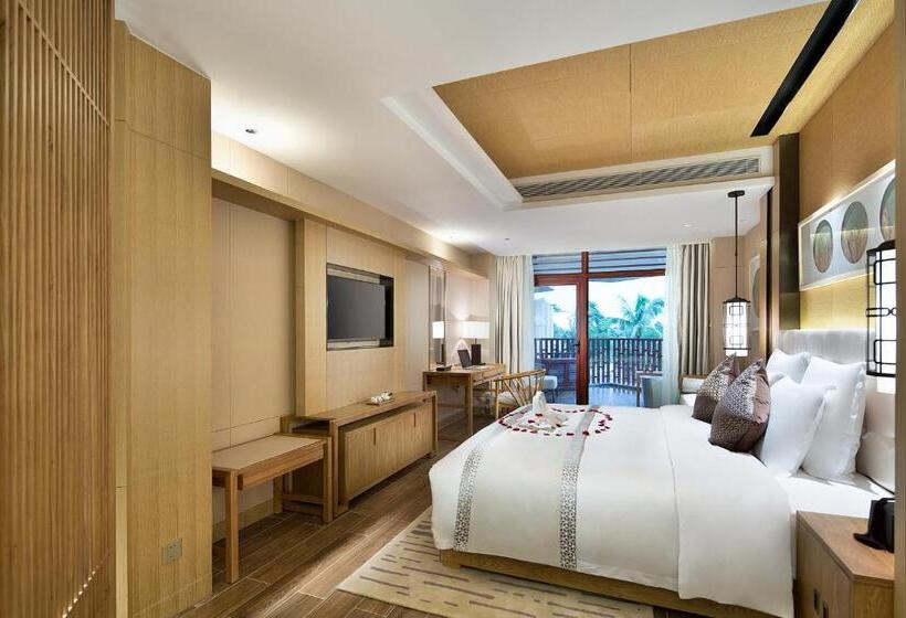 חדר סופריור נוף לגינה, Wyndham Grand Plaza Royale Wenchang