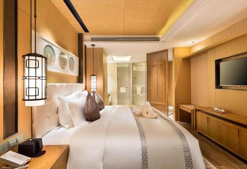 חדר סופריור נוף לגינה, Wyndham Grand Plaza Royale Wenchang