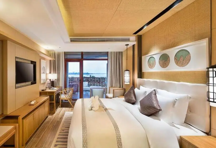 オーシャンビューデラックスルーム, Wyndham Grand Plaza Royale Wenchang