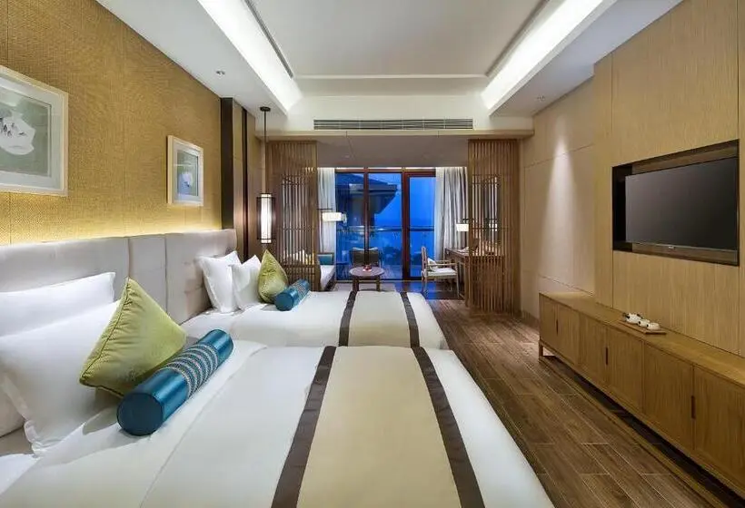 オーシャンビューデラックスルーム, Wyndham Grand Plaza Royale Wenchang