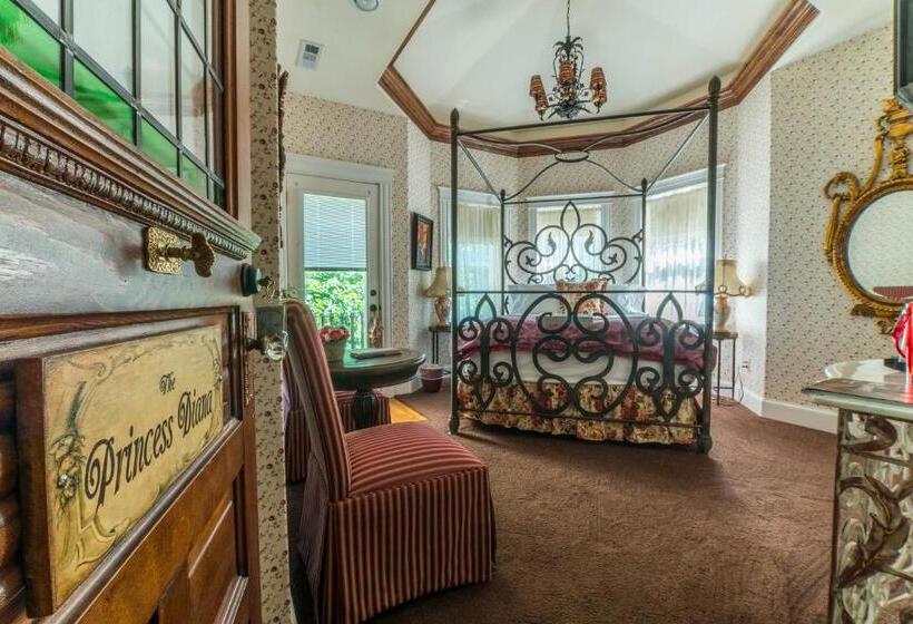 اتاق لوکس با چشم‌انداز استخر, The Victoria Bed & Breakfast