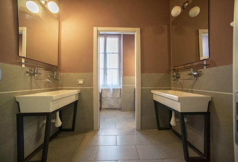 带共用浴室的标准房间, Ostello Palazzo Nizza