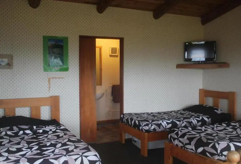 تختخواب در اتاق مشترک, Barnyard Backpackers Te Anau