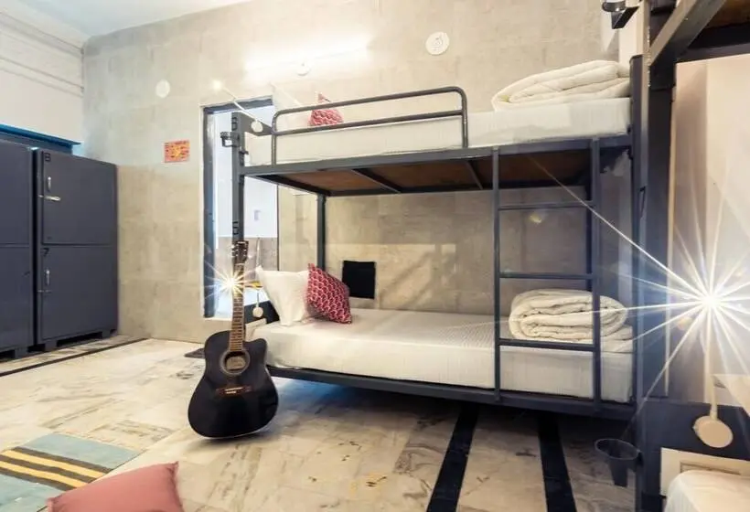 Lit en Chambre Commune, Zostel Pushkar