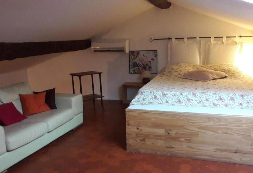 침실 2개 스위트, Bed And Breakfast La Grande Lauzade