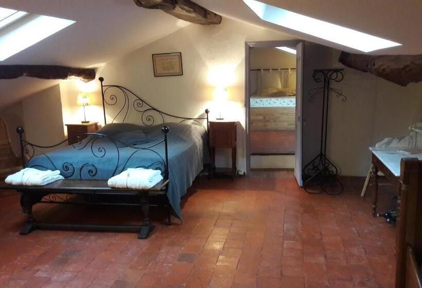 침실 2개 스위트, Bed And Breakfast La Grande Lauzade