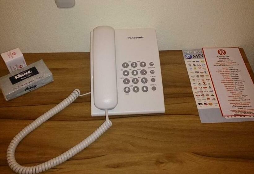 Номер Стандарт 2 Двуспальные Кровати, Oliver Inn Business Class