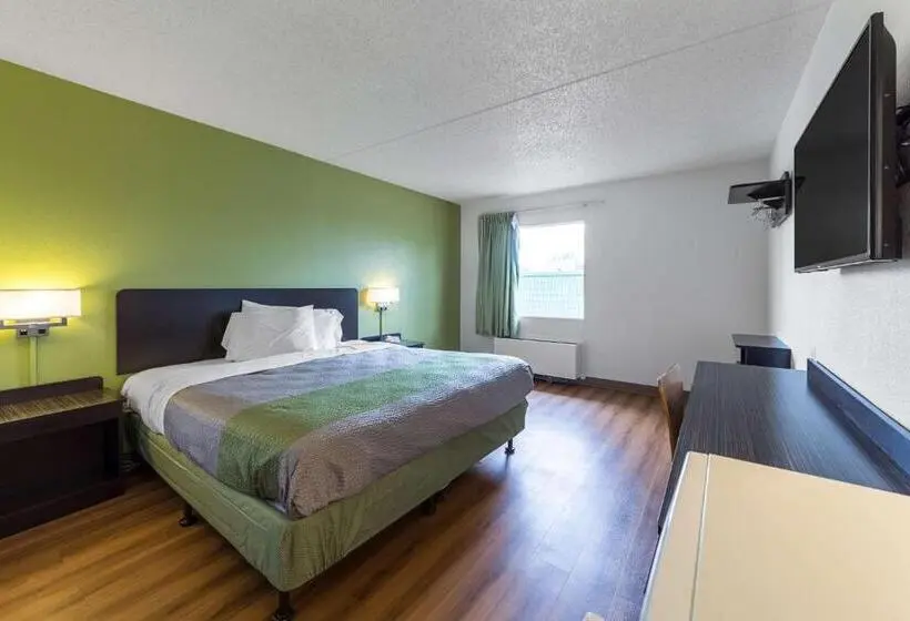 身障者適用スタンダードルーム, Motel 6warminster, Pa