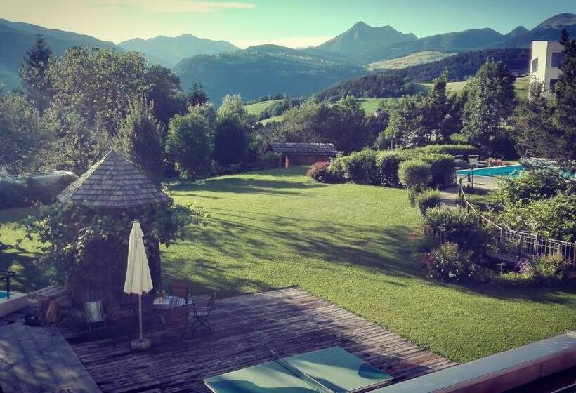 חדר סטנדרט עם מרפסת ונוף לגינה, Landhotel Gasthof Zum Löwen